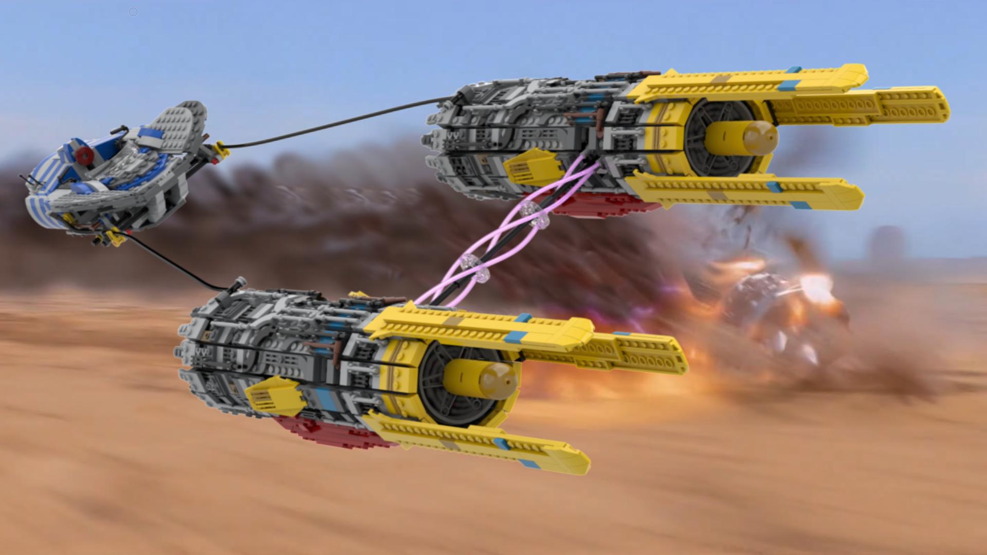 Anakin Skywalker Podracer Cold Start