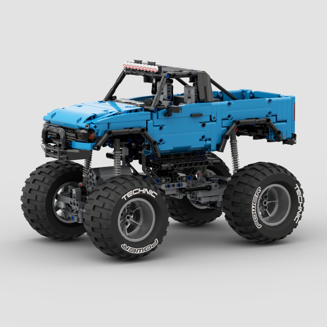 Azure Monster Truck
