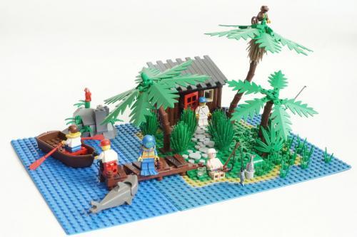 Tropical Island Hut