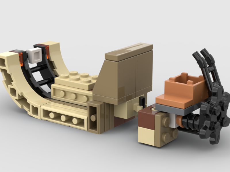 76945 Tatooine Speeder/ Sleigh alternate build