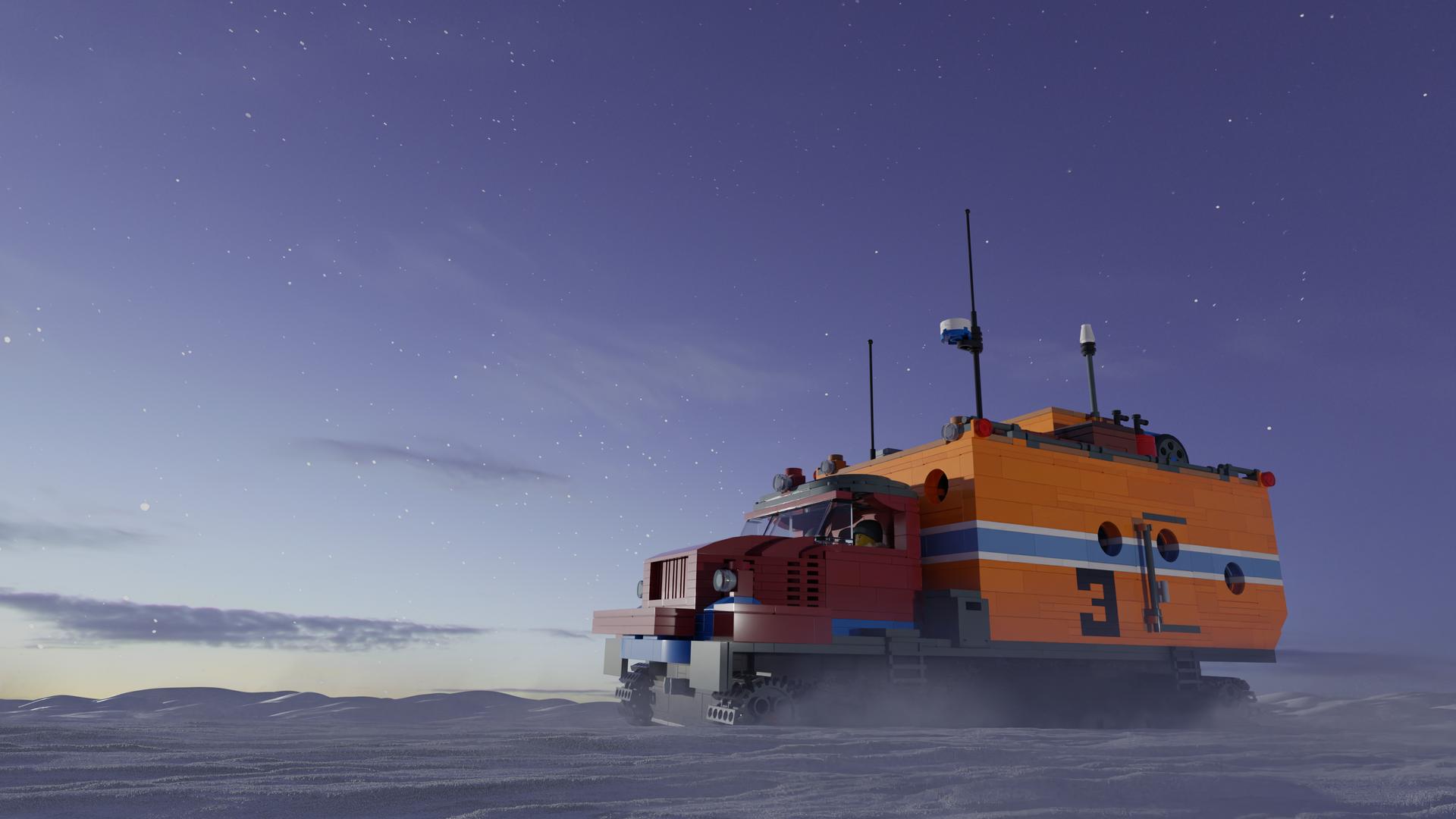 Kharkovchanka 2 Antarctic Eploration Vehicle