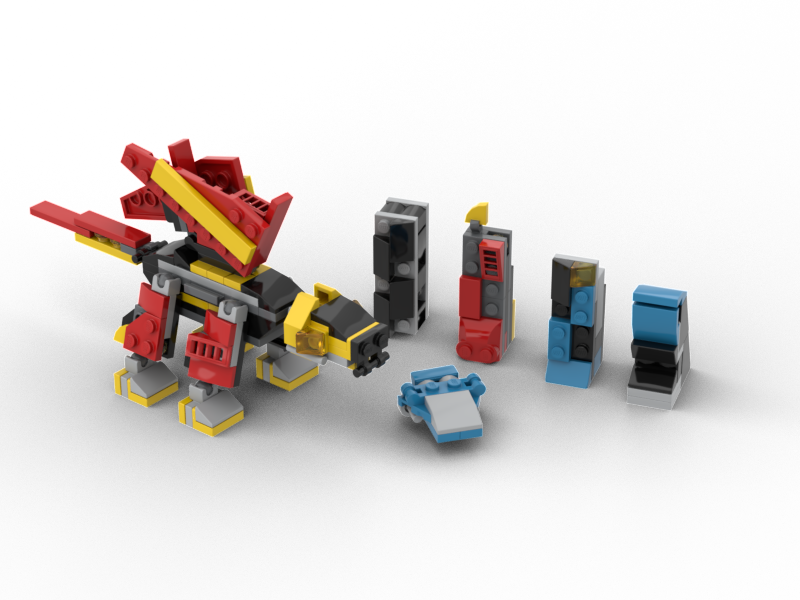 Giant Robot Dino (goes to the city)