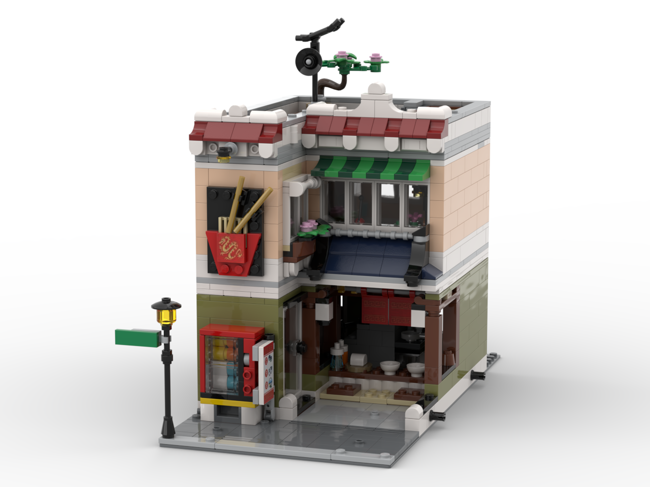31131 Modular Noodle Shop