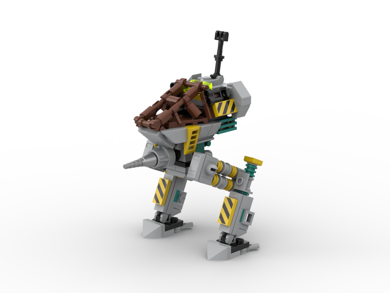 Microscale Rock Raiders Mech