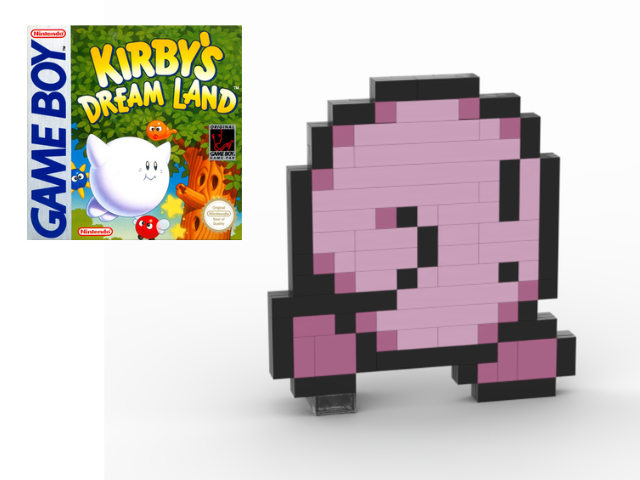 Kirby's Dream Land Game Boy Color Sprite