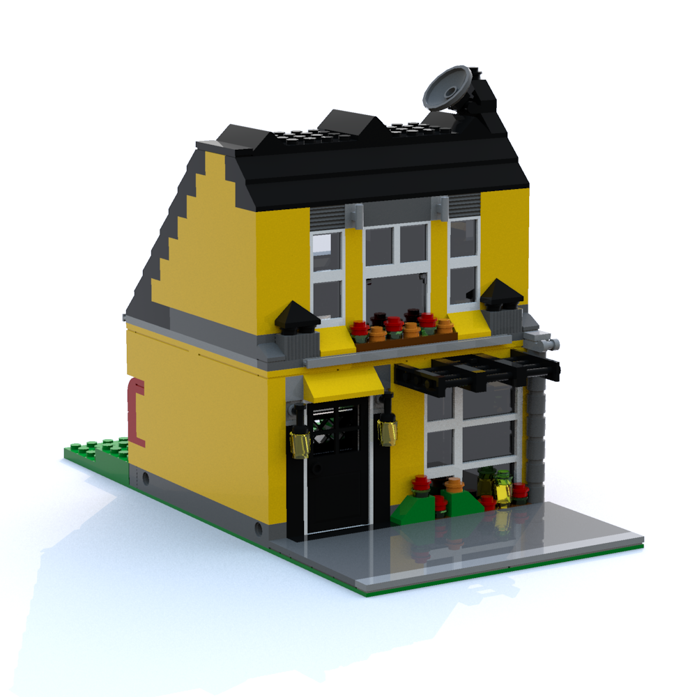 Modular Moc Alternative 4996 Modular Moc (MOC-13975) - LEGO MOC | MOC Tracker