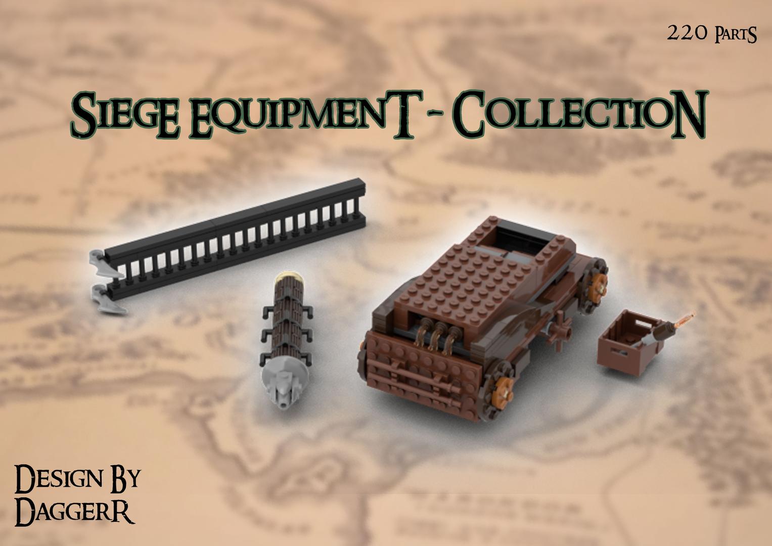 Siege equipment - collection