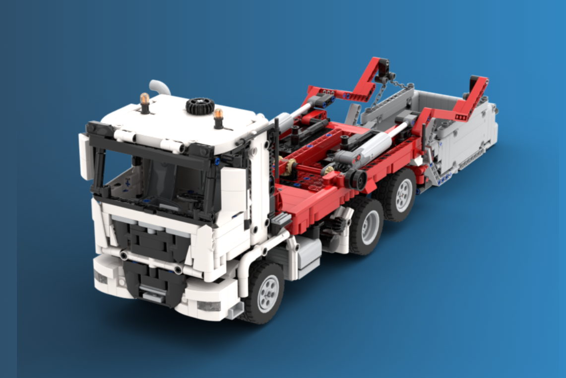 MAN TGS SKIP LOADER ( SCALE 1:21 )