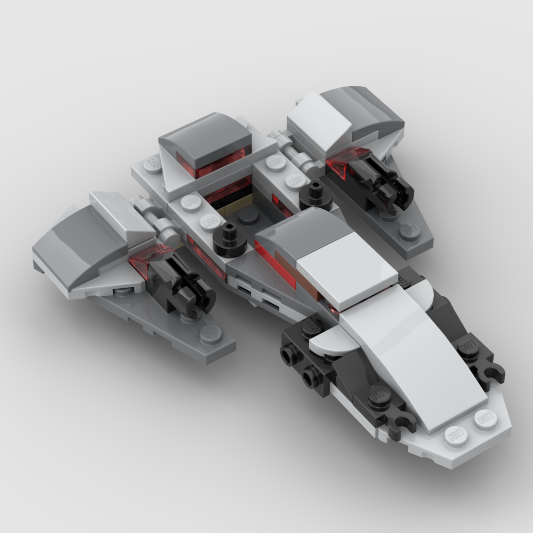 75224 Alternative Build 4 -- spaceship B alternate build