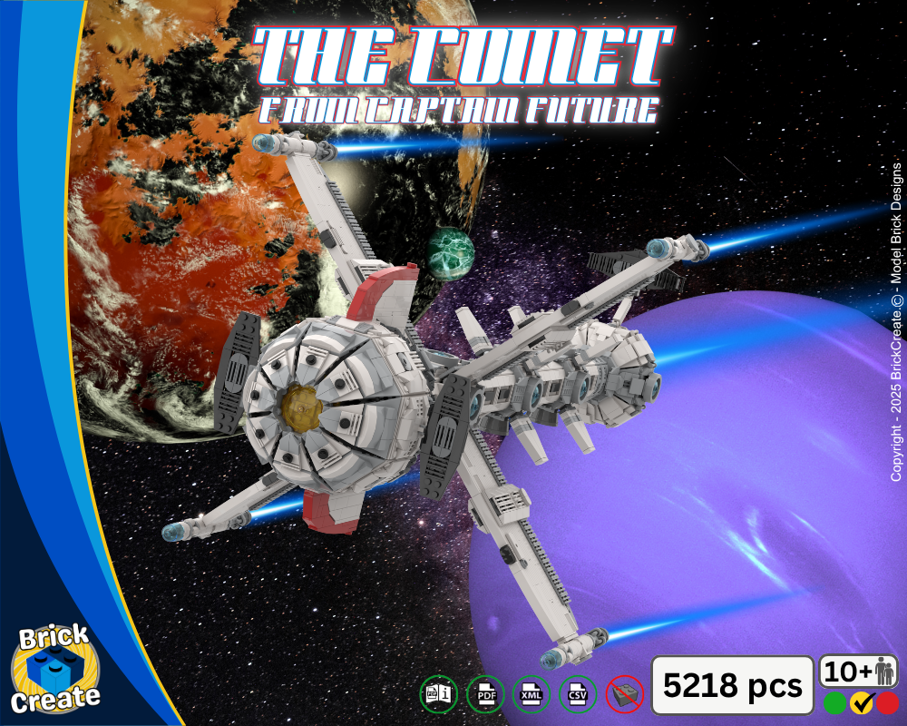 The New Comet V2.0 Has Landed – Build the Legend!