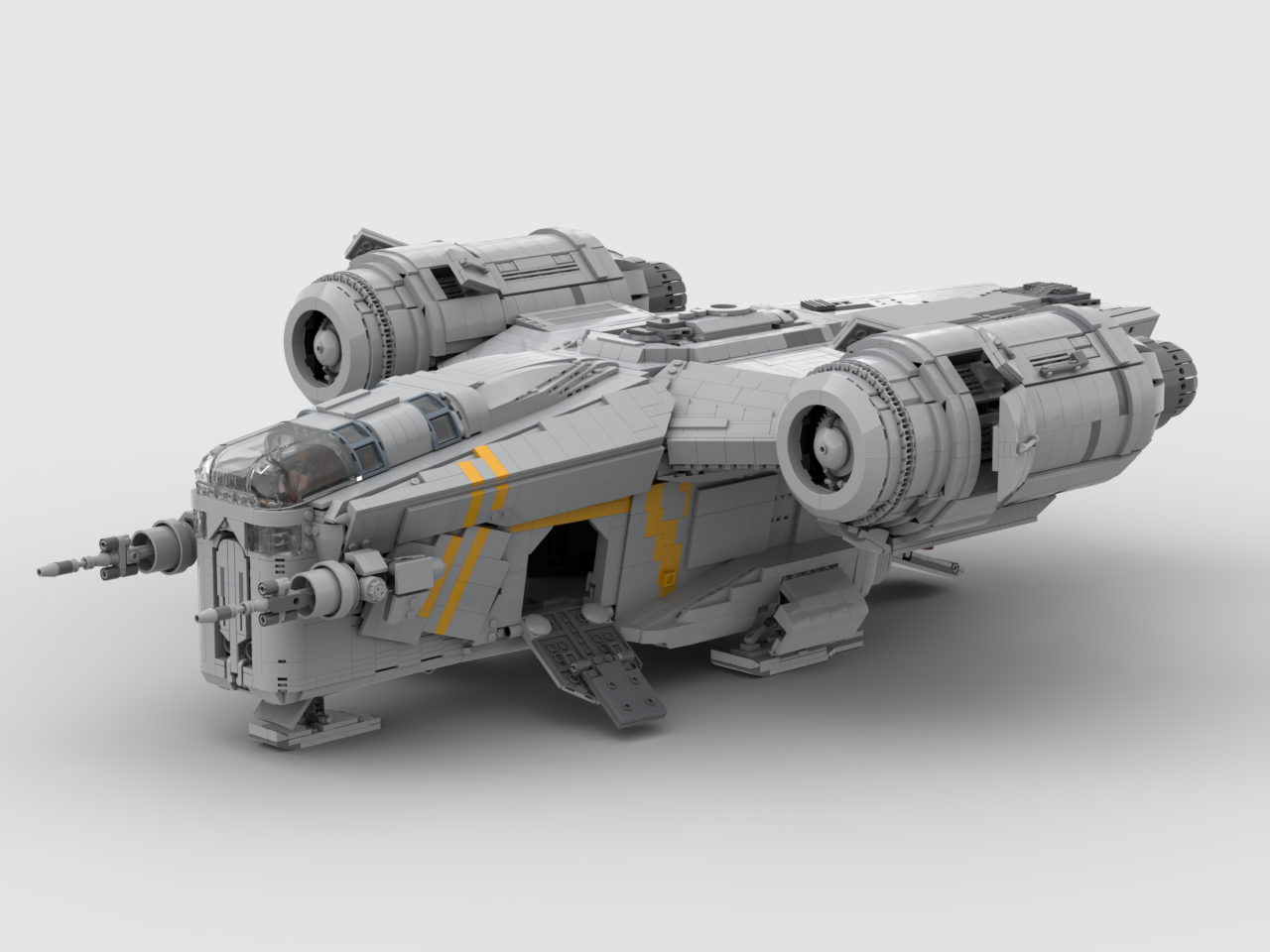 RAZOR CREST UCS 75331 MOC