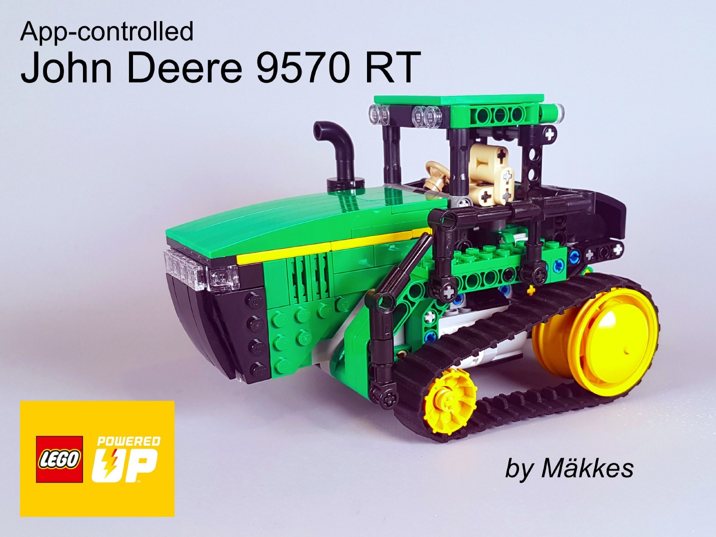 App-controlled John Deere 9570 RT
