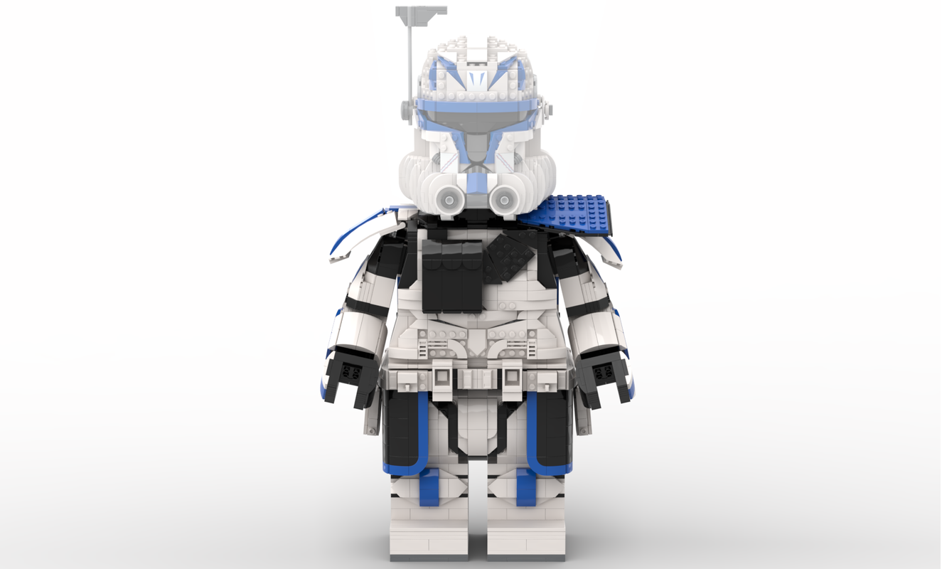 Captain Rex Phase 2 Megafigure (fits official helmet)