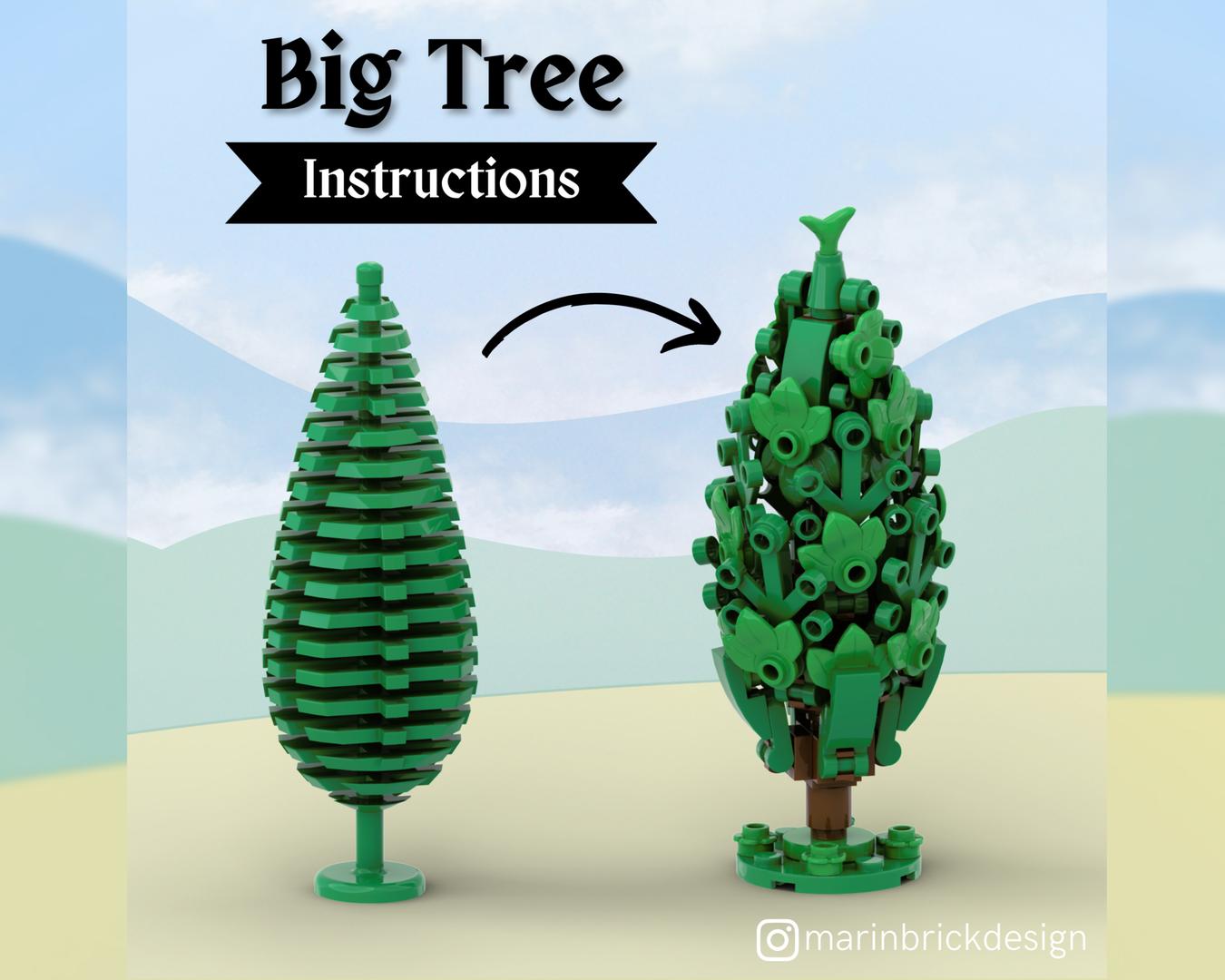 Vintage Big tree - LEGO CASTLE MOC