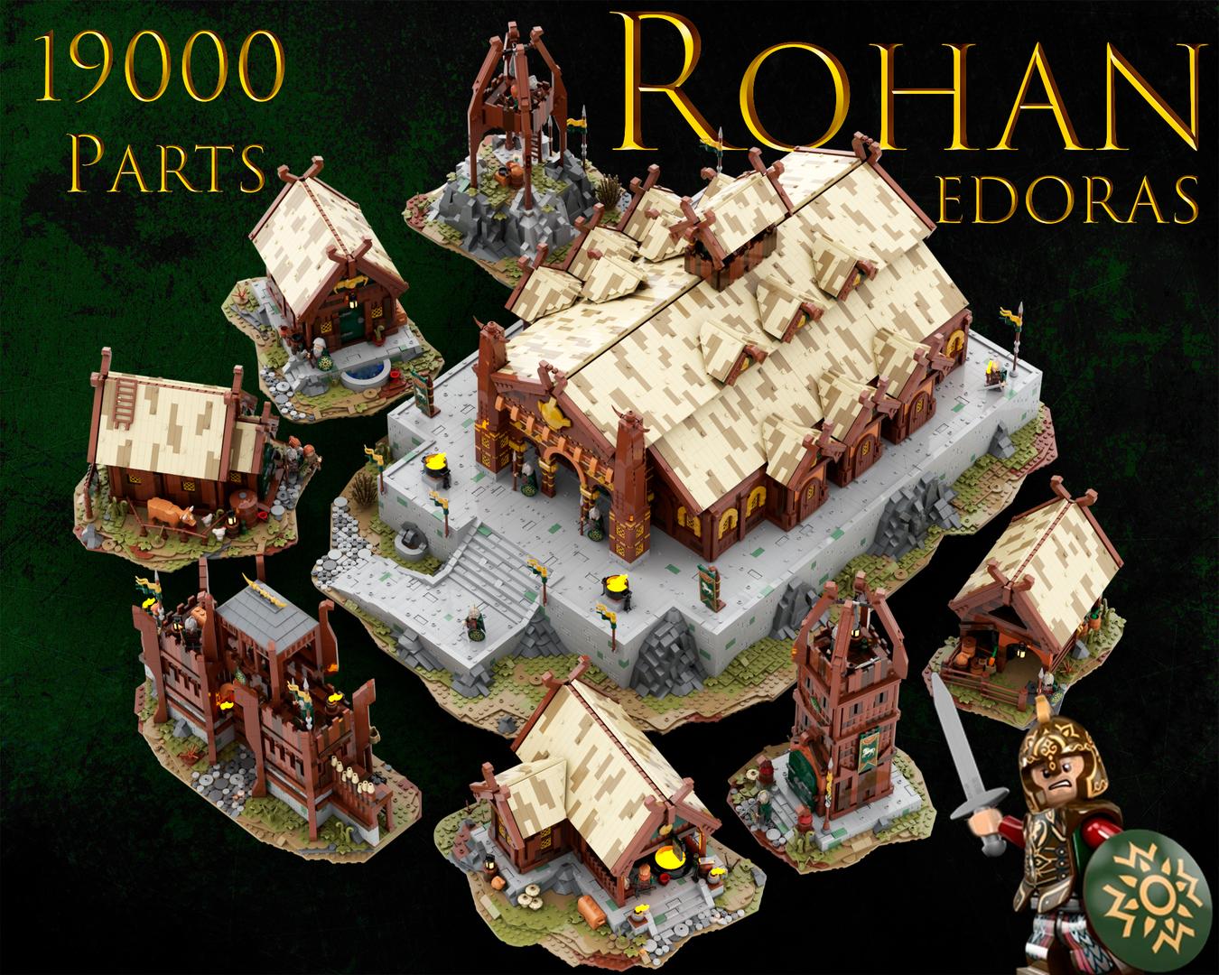 Edoras Rohan Bundle 8 in 1