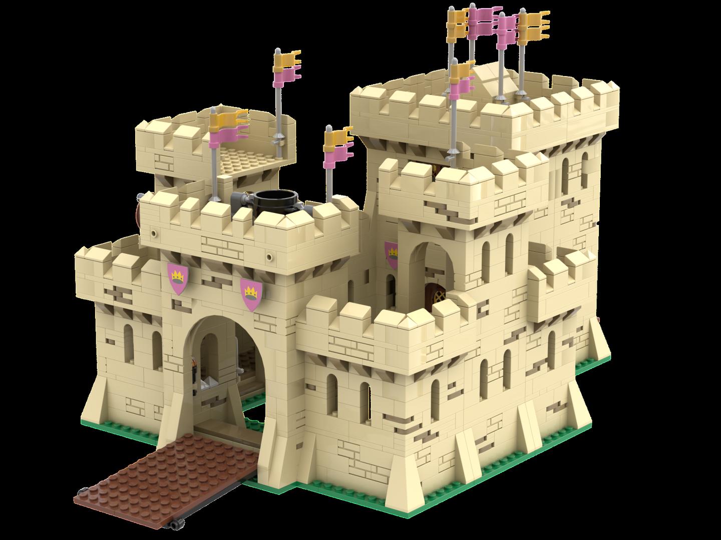 Tan Castle (modern interpretation of the classic 375 Yellow Castle)