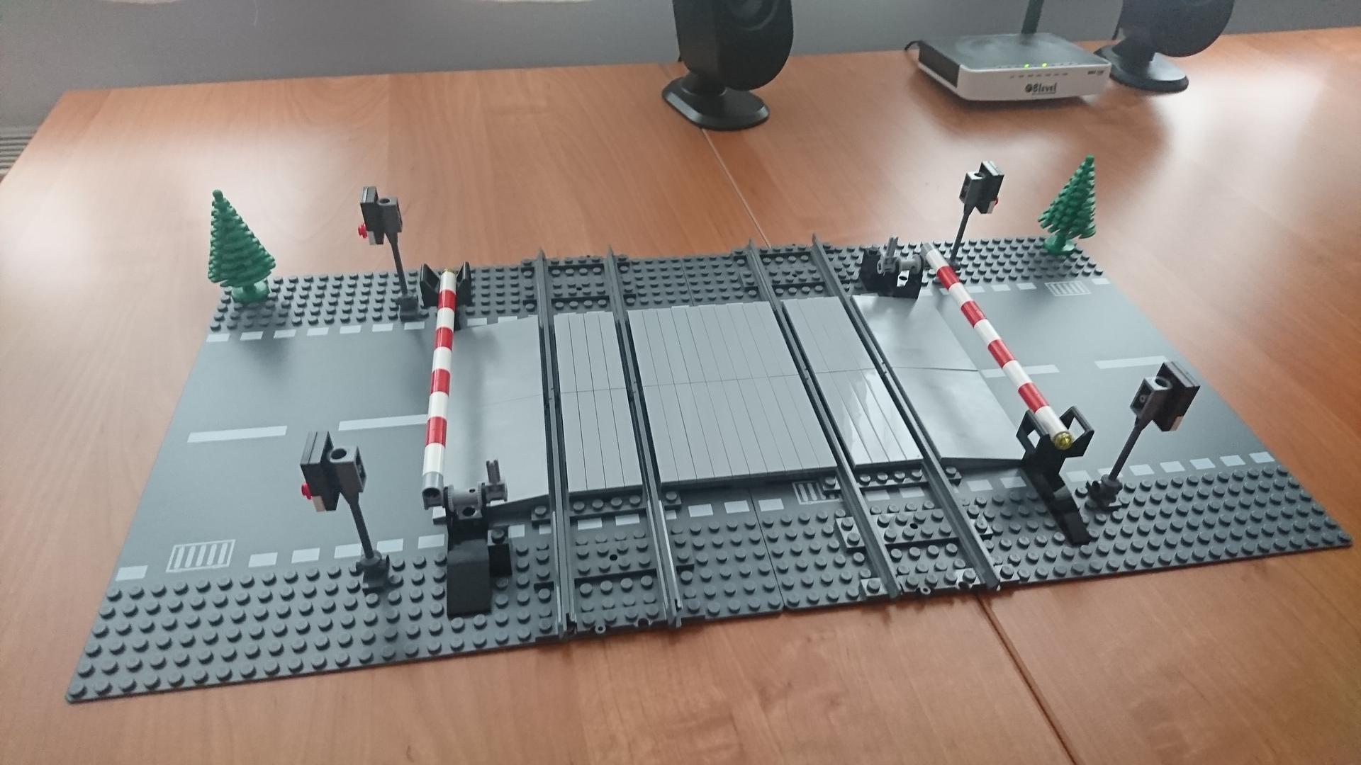 Train Level Crossing - Double track