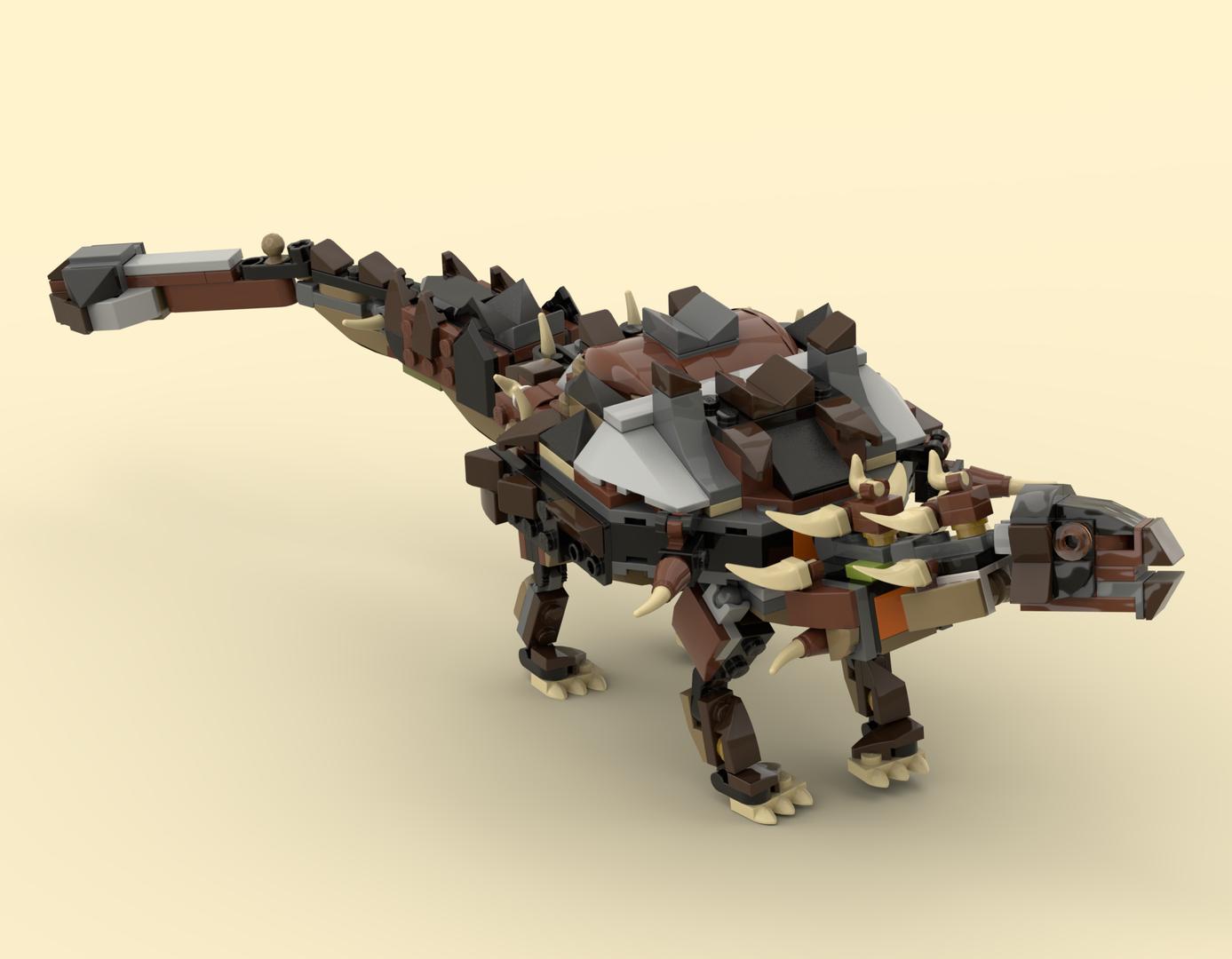 76406 ankylosaurid dinosaur