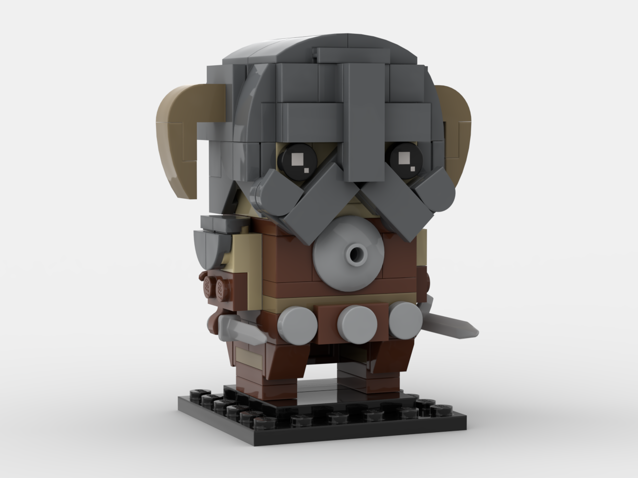 Skyrim Dragonborn Brickheadz