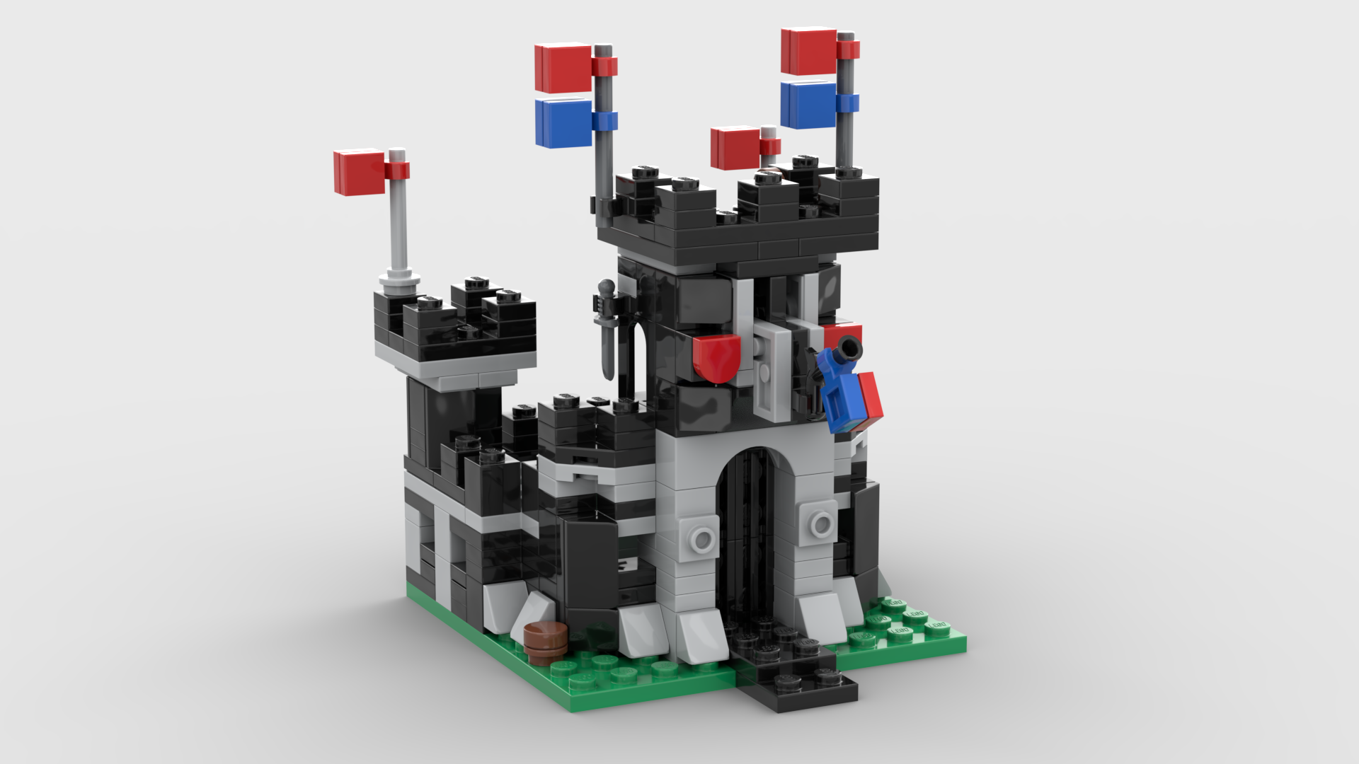 Mini 6085 Black Monarchs Castle