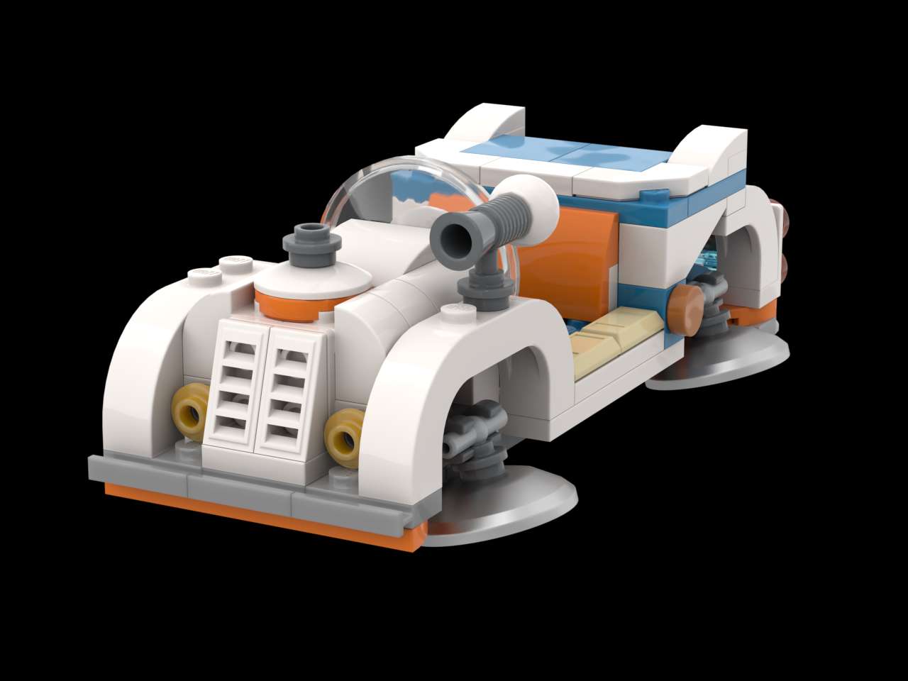 Chang’e Moon Cake Delivery Hover Car