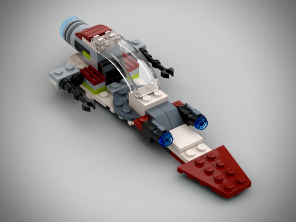 75206 Alternate Build Clone Speeder
