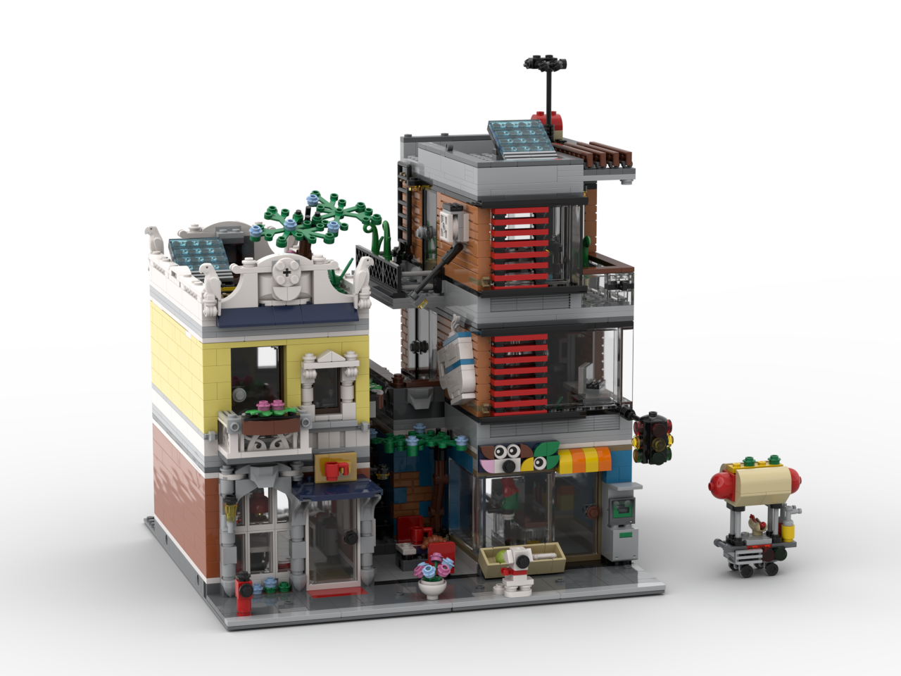 31097 Modular Petshop and Cafe