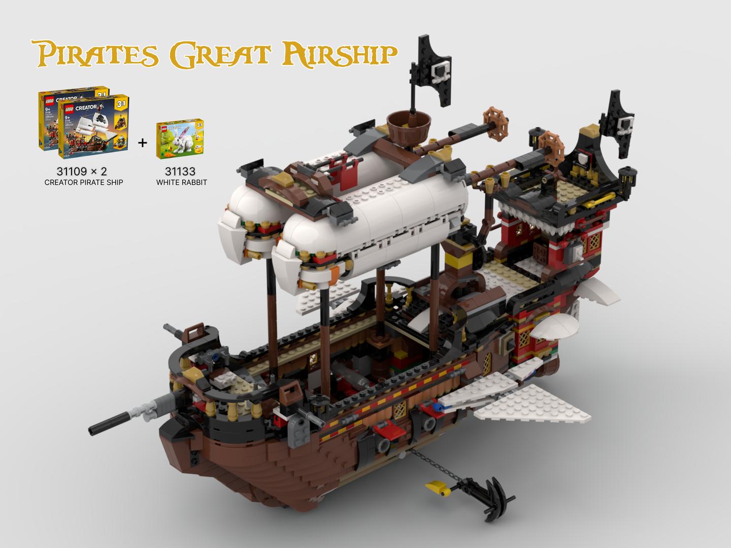 Pirates Great Airship