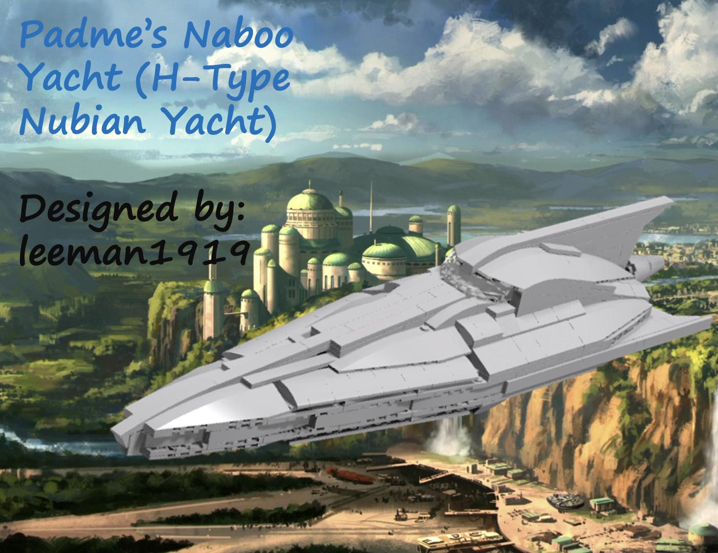 Padme's Naboo Yacht (H-Type Nubian Yacht)
