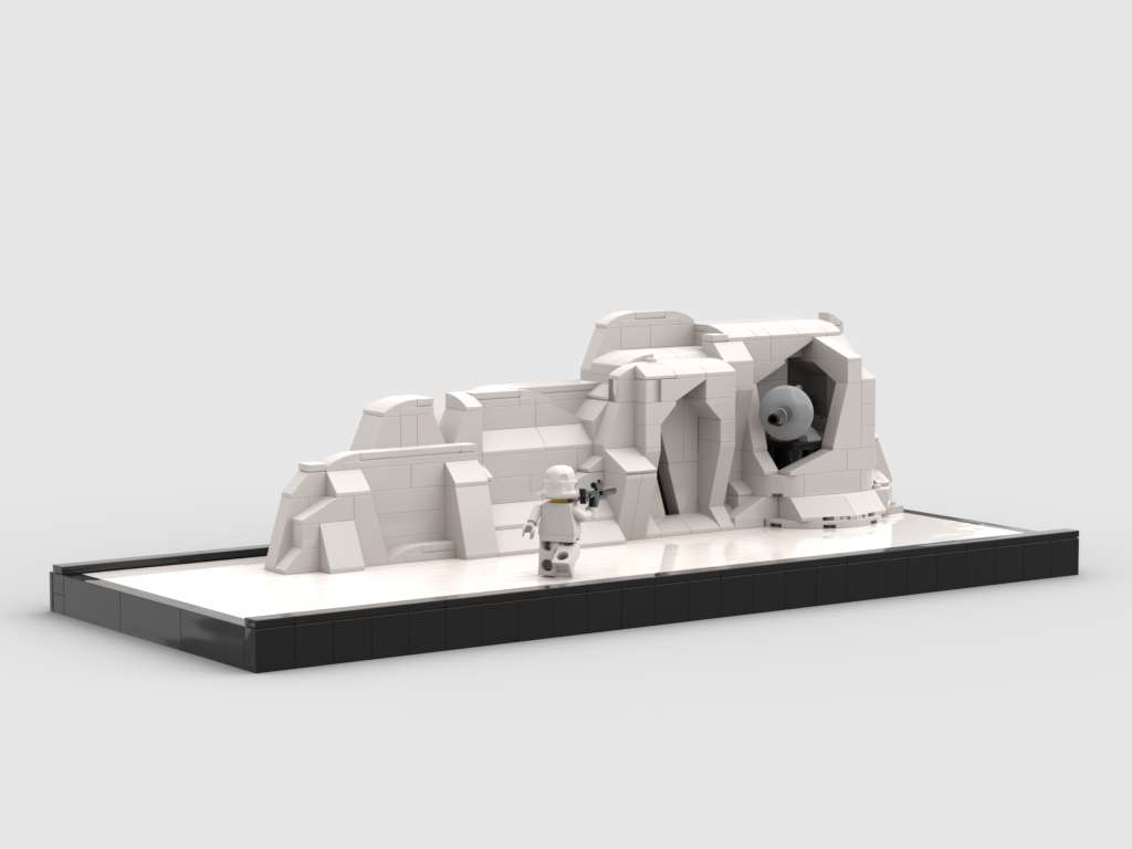Diorama battle on hoth