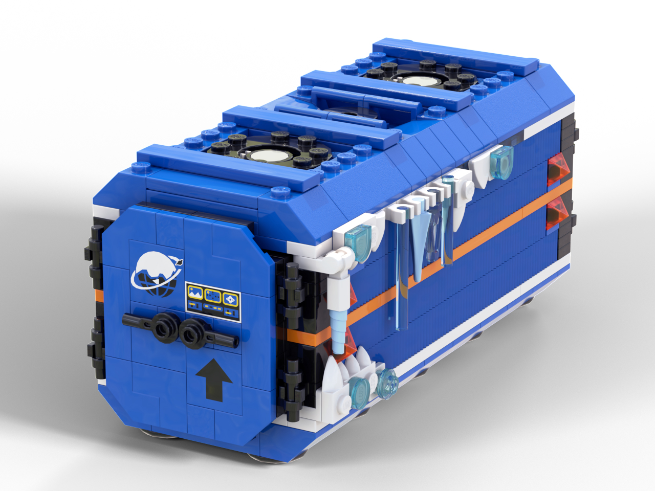 Space Shipping Container 2.1 - Ice Planet version