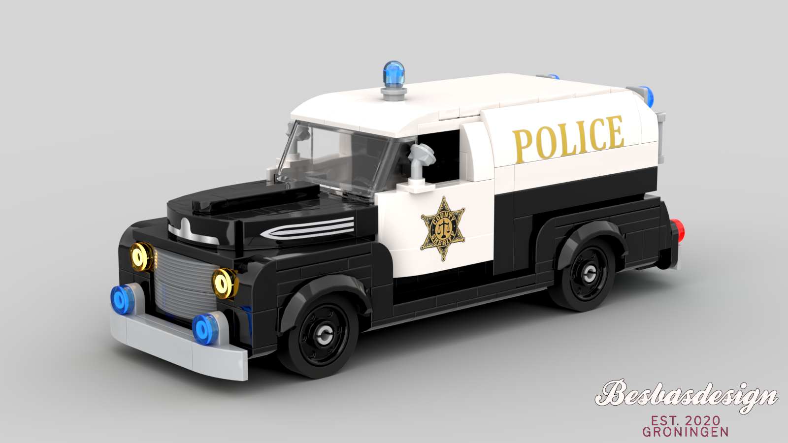Vintage Police Van