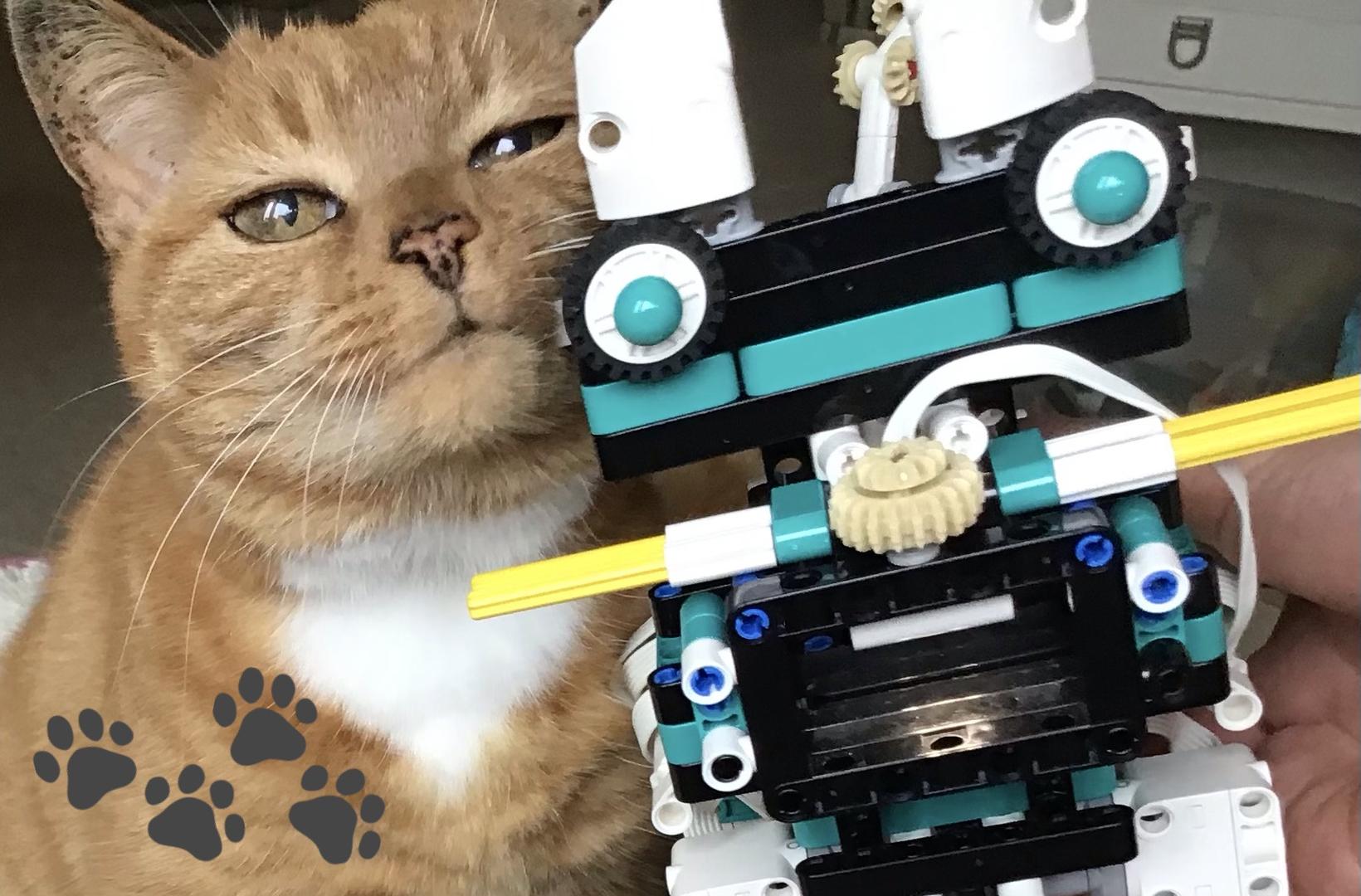 Robotic pet cat “Fluffy” 51515