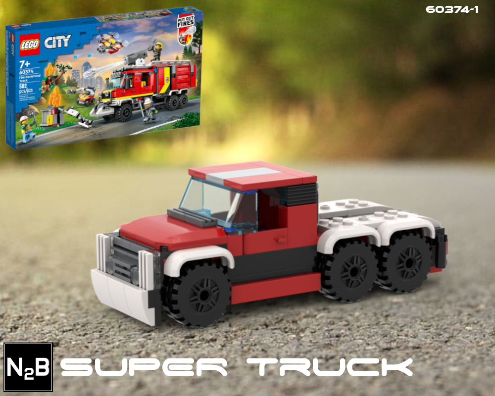 Super Truck - LEGO 60374 alternate build 1 alternate build
