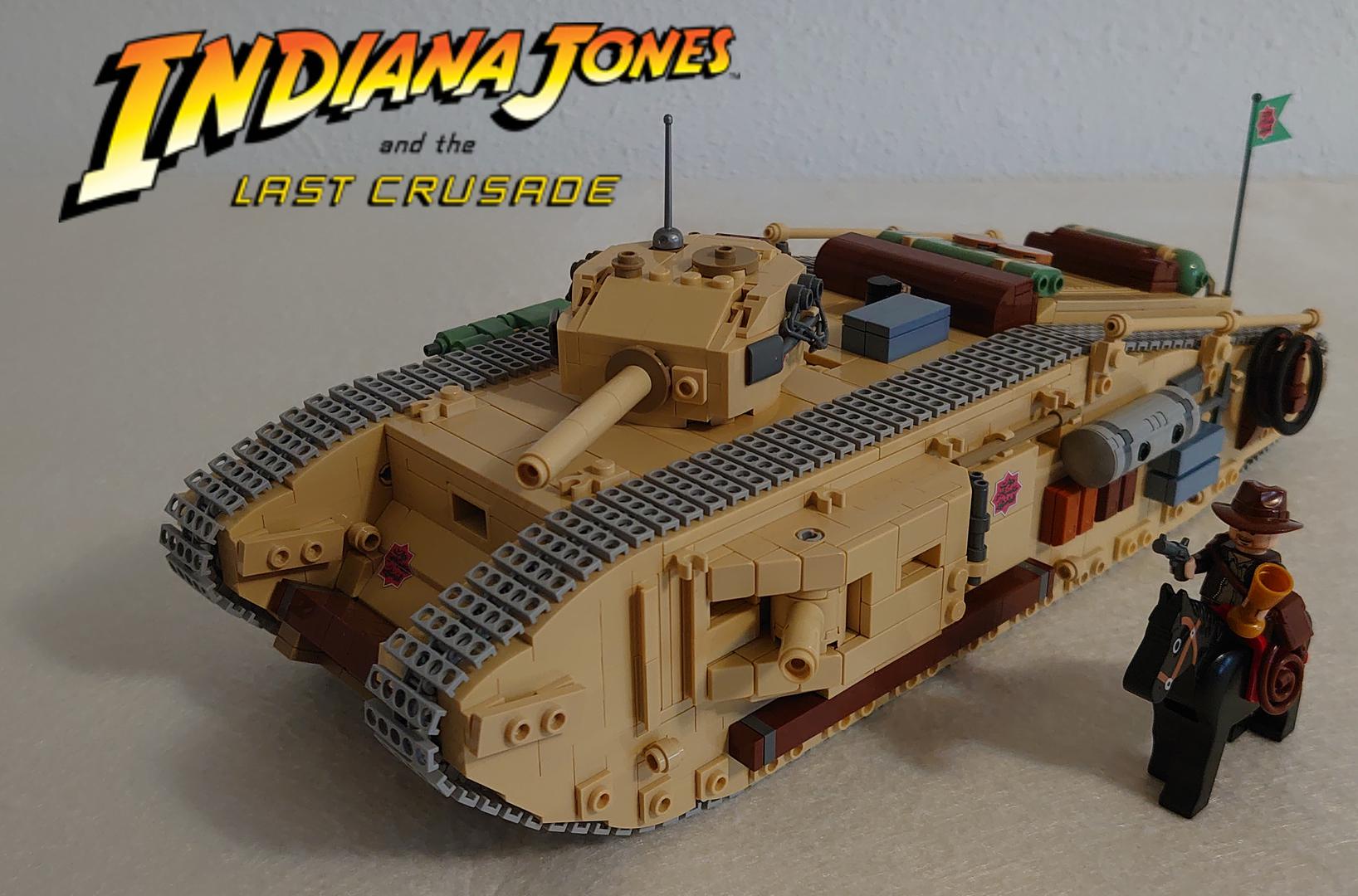 LEGO Indiana Jones MOC - The Last Crusade Tank
