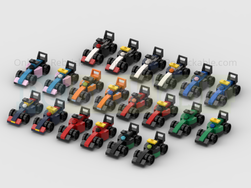 F1 2023 Grid - All 20 Cars