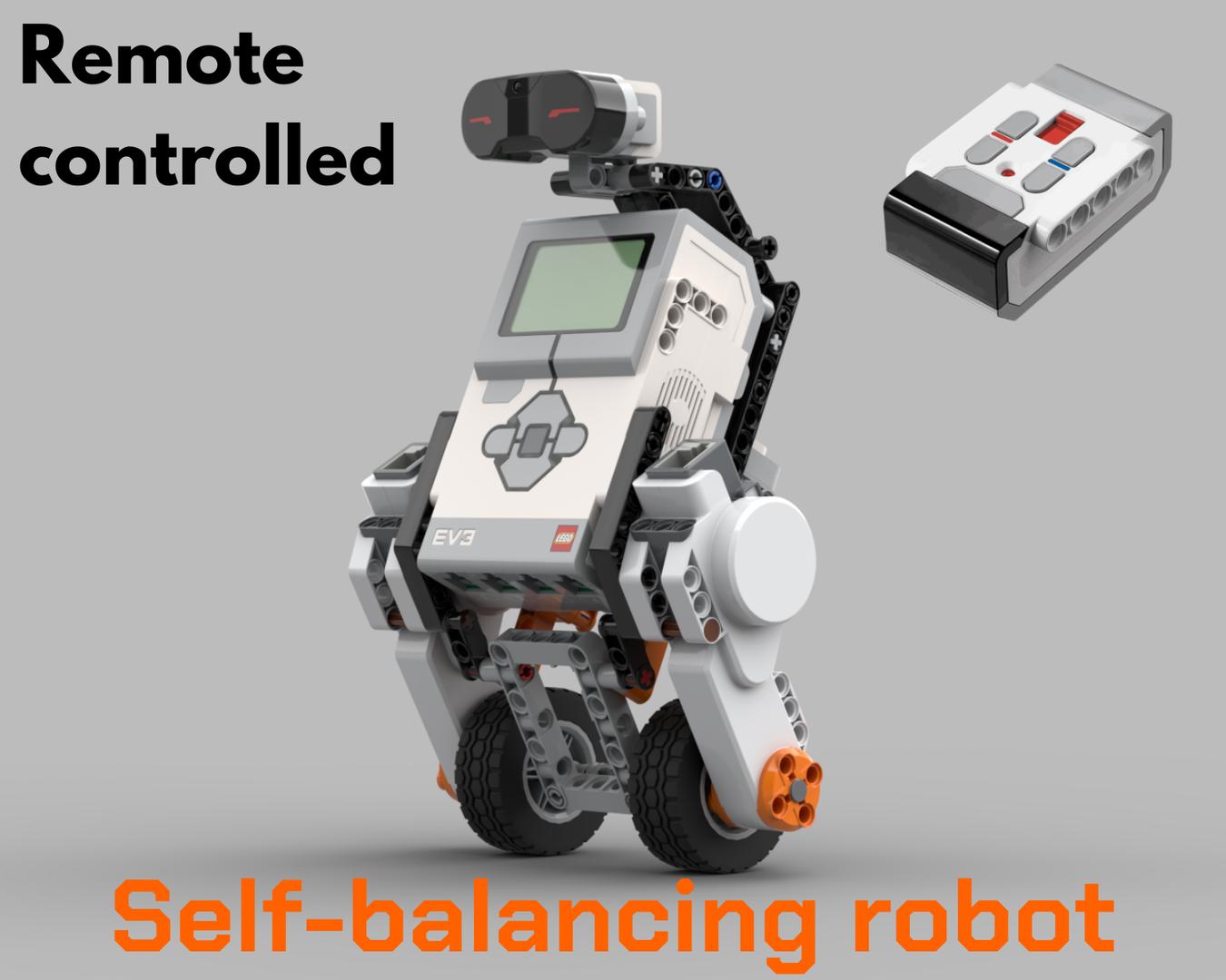 Remote Controlled Self-balancing Robot