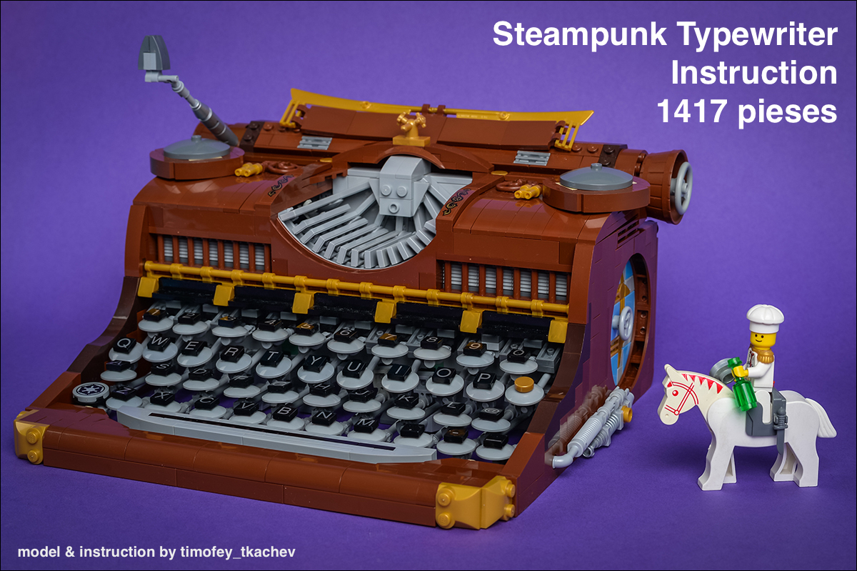 Steampunk Typewriter