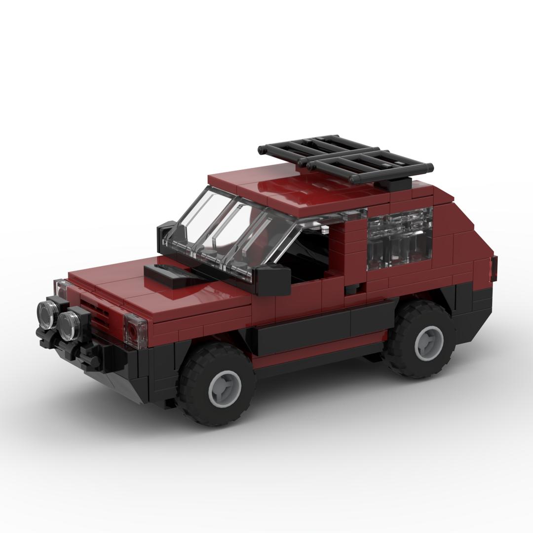 Custom MOC Pandino 4X4 Instructions