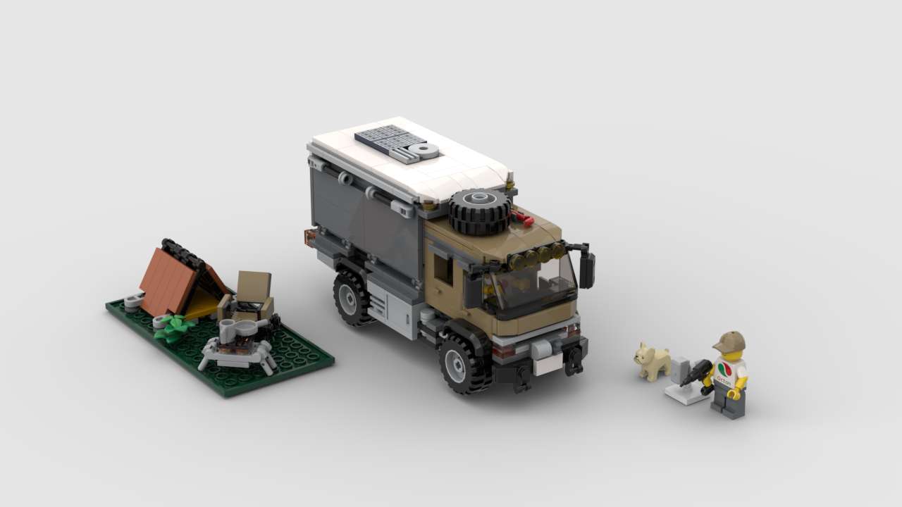 Mitsubishi Fuso 4x4 Camper