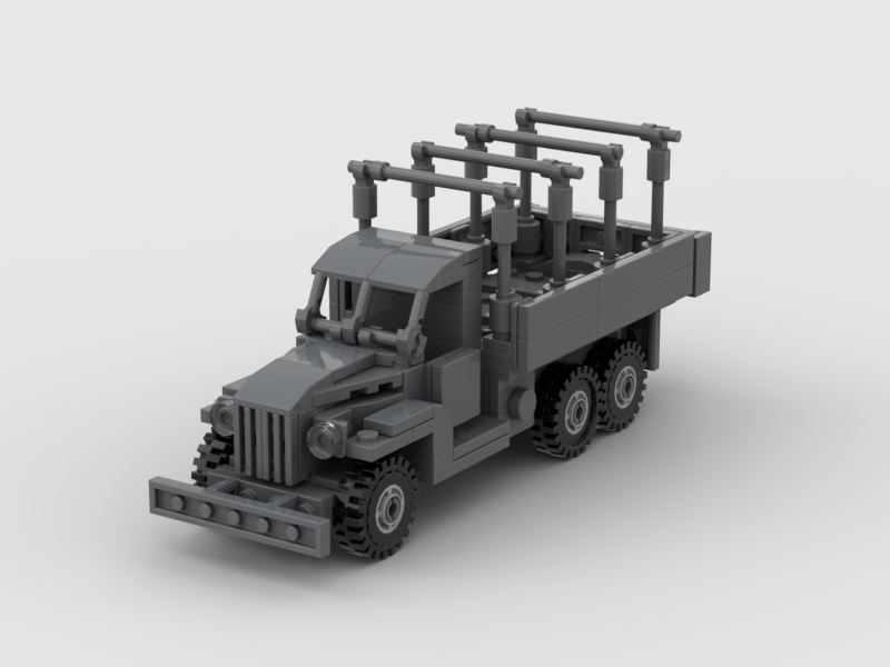 GMC CCKW Deuce and a half WW2 supply truck