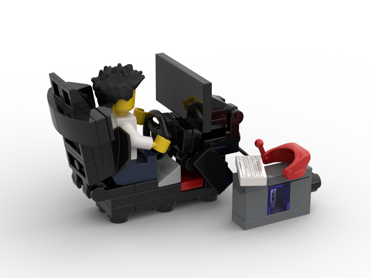 Custom MOC Sim Cockpits