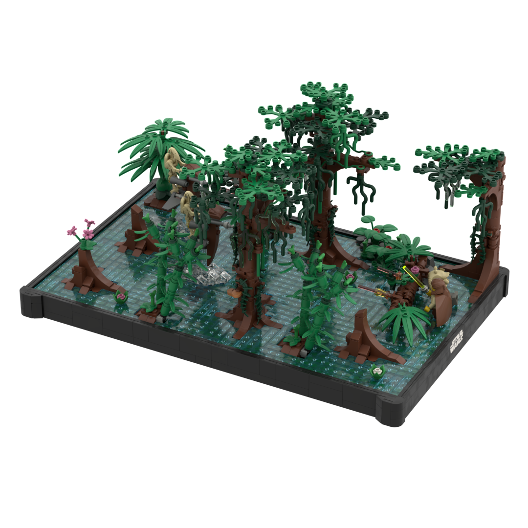10017 Star Wars Diorama Naboo Swamp