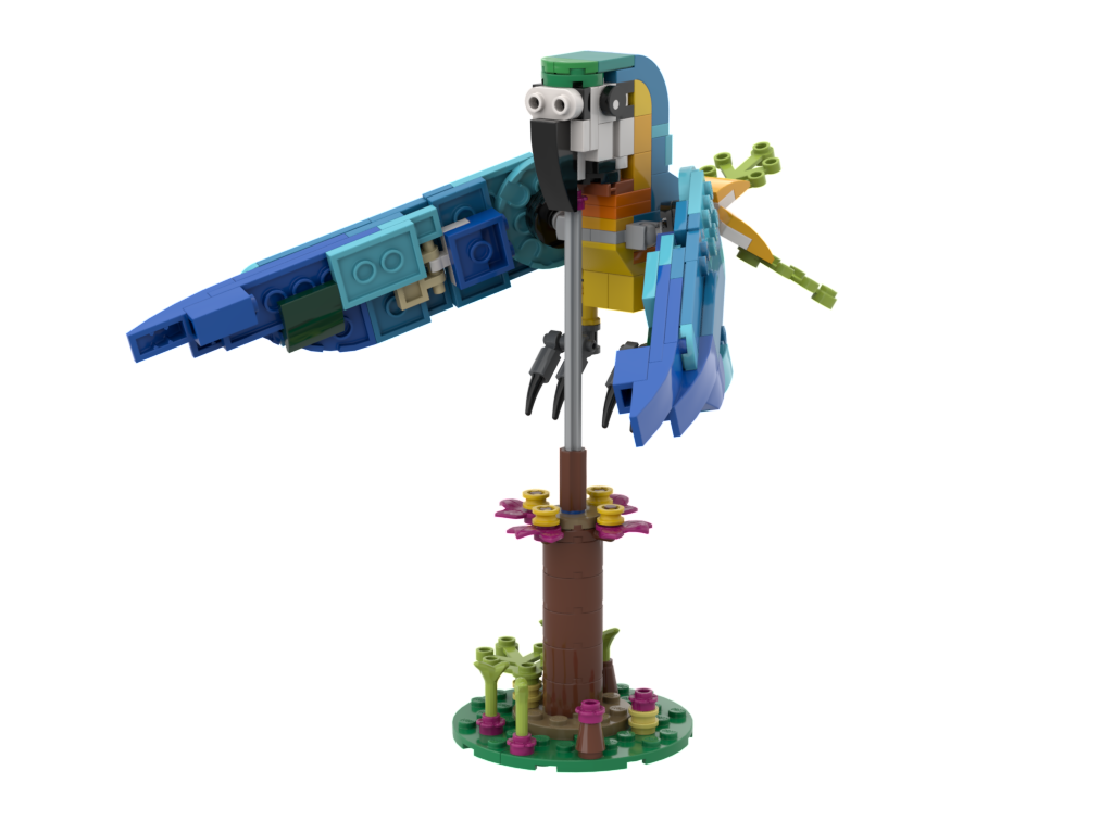 31136 Balancing parrot