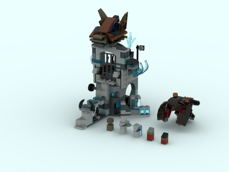 Micro Chima Sir Fangar's Ice Fortress