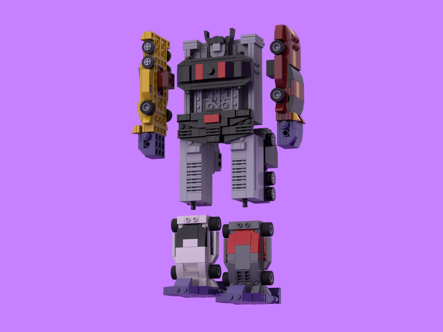 Transformers Menasor / Stunticons G1 toy