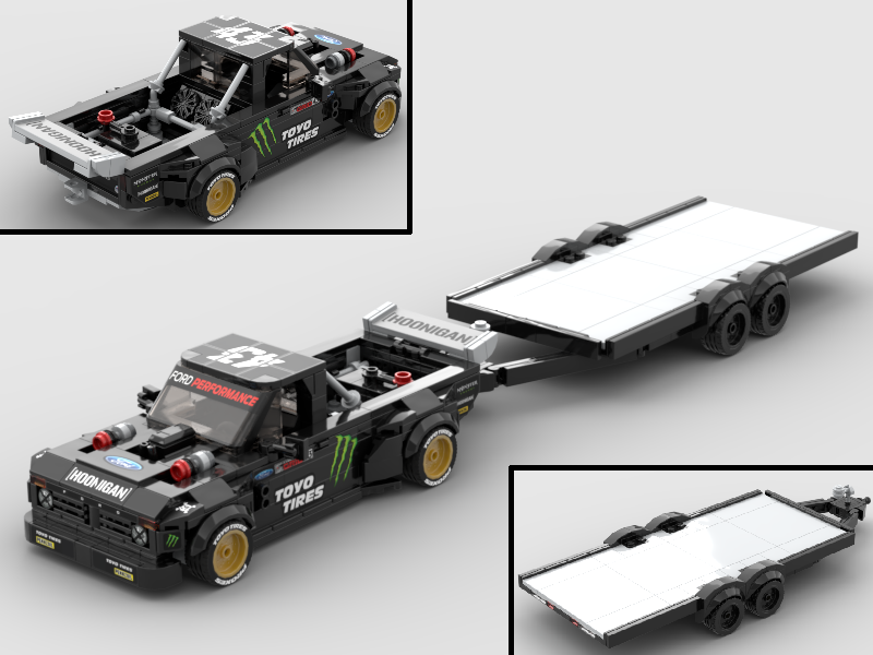 Ford F150 Hoonitruck + Futura trailer