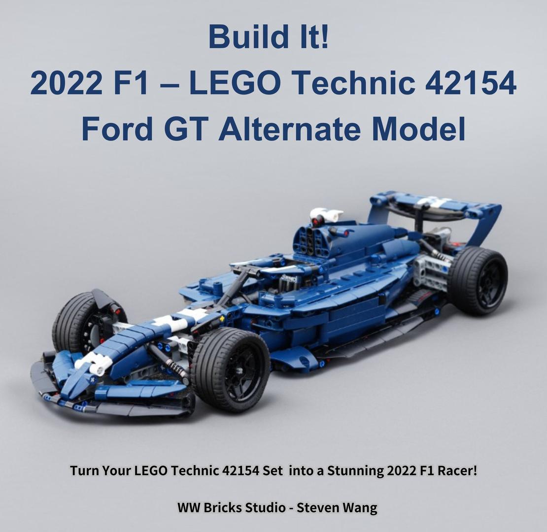 2022 F1 - LEGO Technic 42154 Ford GT alternate build
