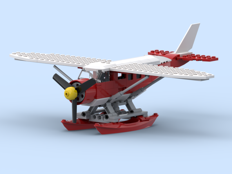 Minifig Scale Seaplane