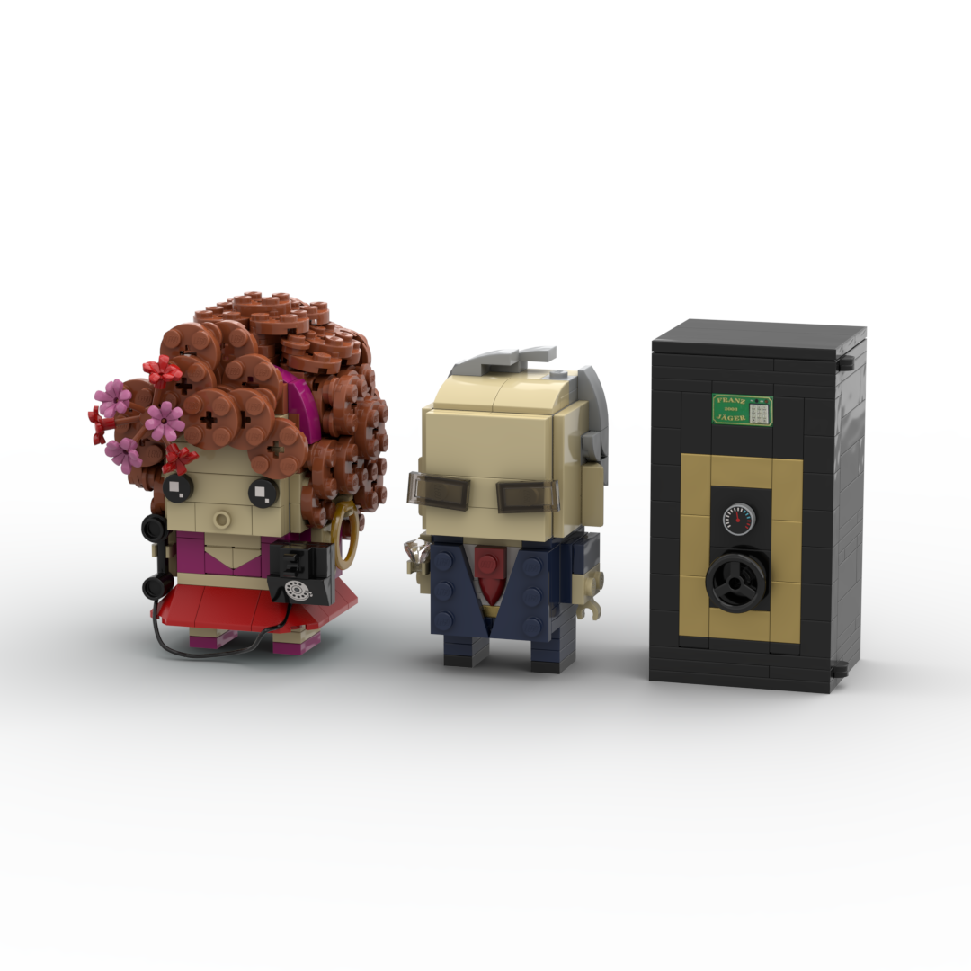 Doris, Wall Enberg and Franz Jäger: Jönssonligan add on characters and safe